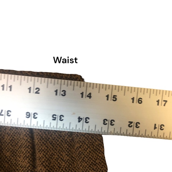 Tweed Skirt Small - Lemonwood Camel Skirt women’s skirt midi - Picture 5 of 7